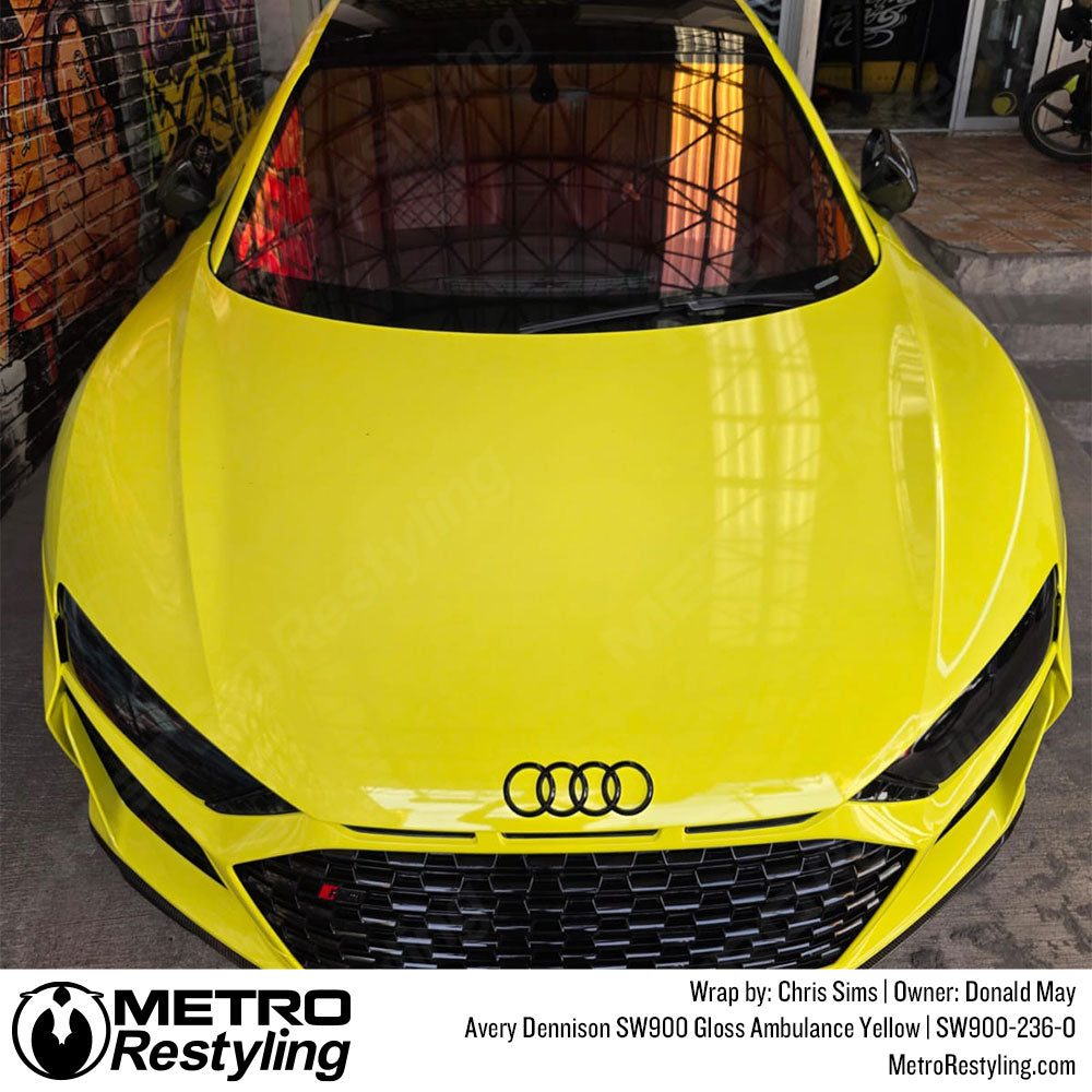 Gloss Ambulance Yellow - Avery Dennison | Metro Restyling