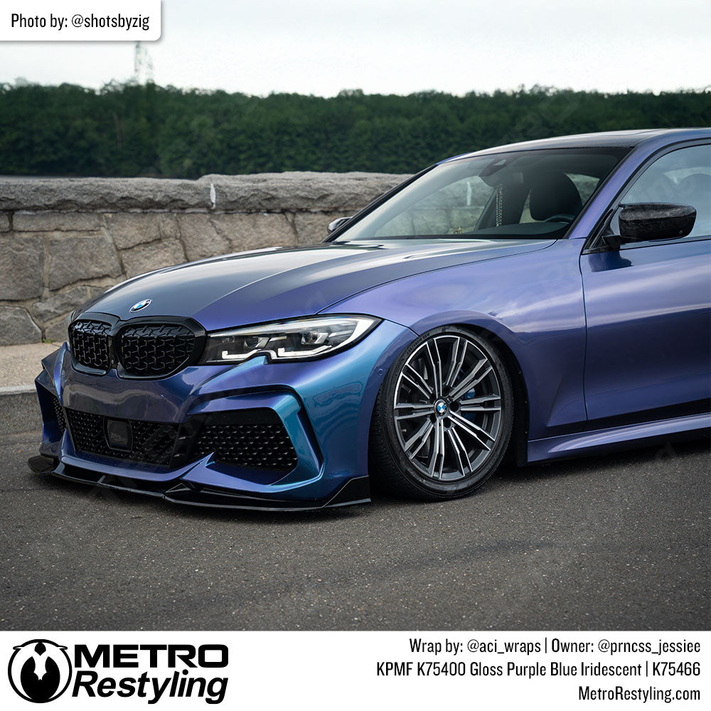 Gloss Purple Blue Iridescent - KPMF | Metro Restyling