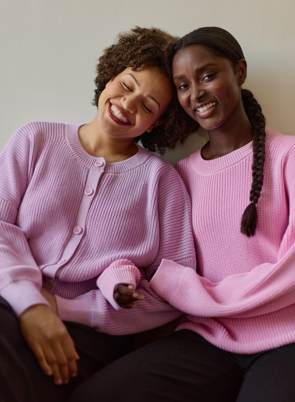 WOMENS COTTON KNIT JUMPER | CANDY | METSOLA – Metsola