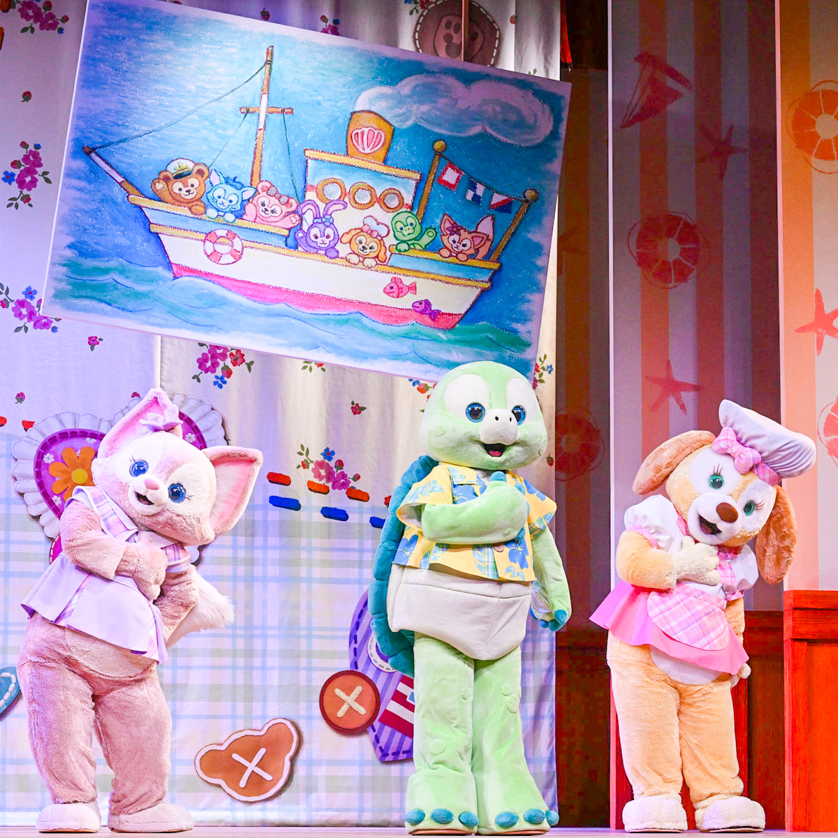 7人勢揃い！東京ディズニーシー『ダッフィー&フレンズのワンダフル