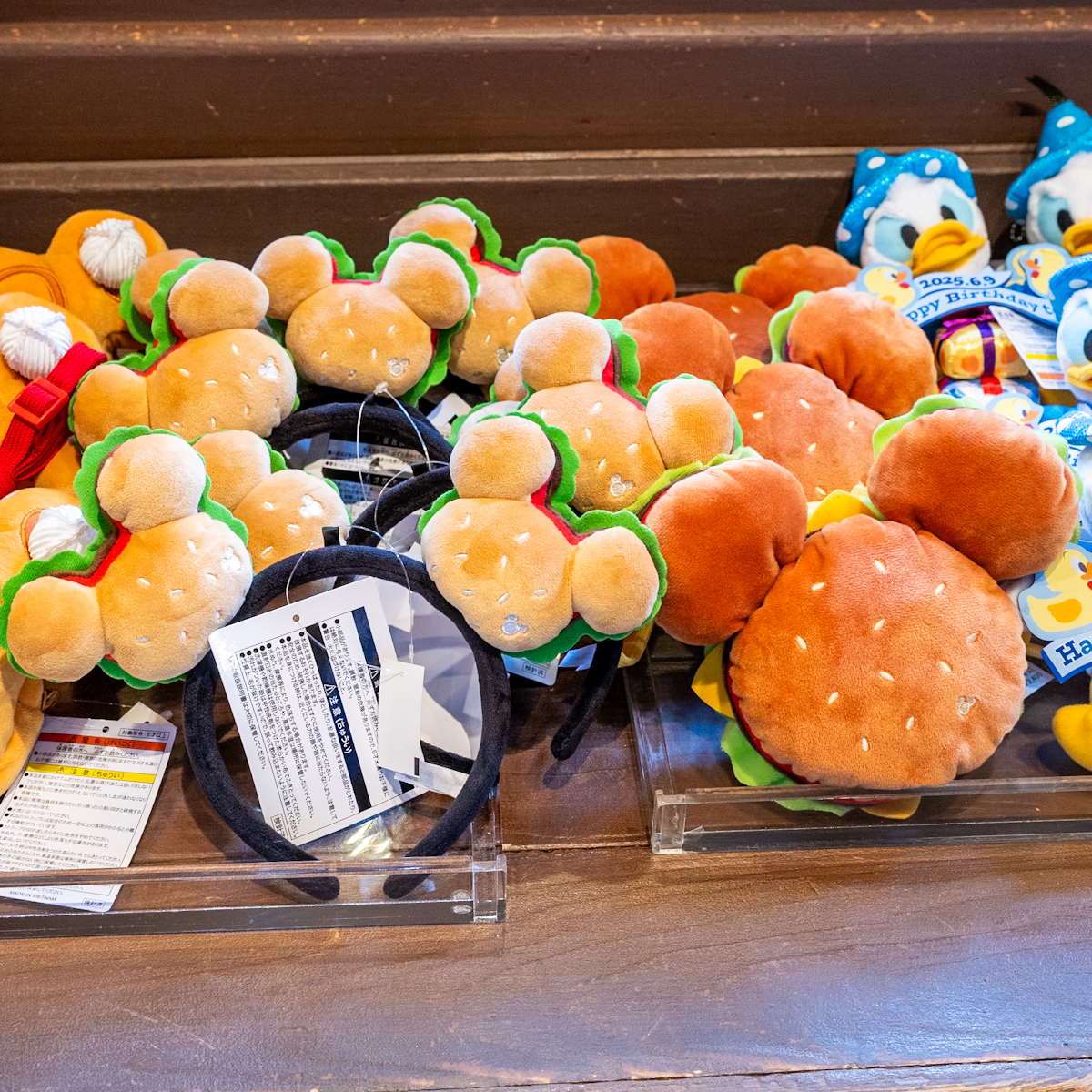 ミッキーバーガーデザイン！東京ディズニーリゾート ショルダーバッグ -