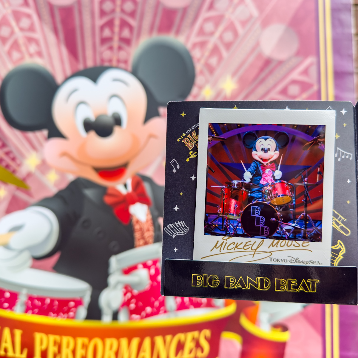 付属のキャラクター写真が毎月変わる！東京ディズニーシー「We Love