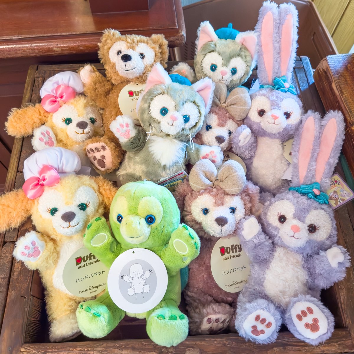 ふわもこかわいい！東京ディズニーランド ハンドパペット・お土産 -