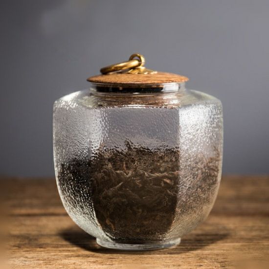 ガラス製 シノワズリ木製蓋キャニスター｜M苦楽園｜おしゃれな食器通販