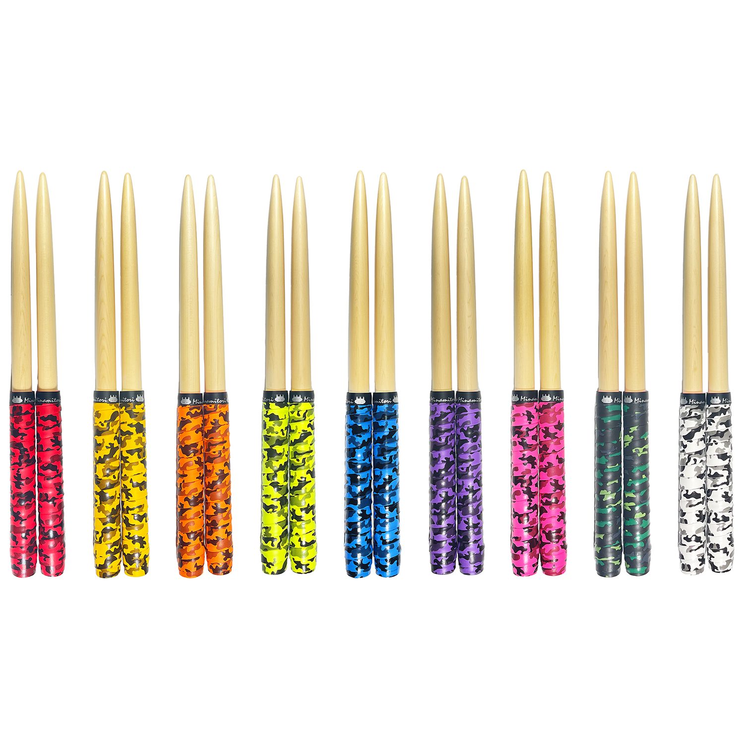 Minamitoriバチ工房 マイバチ 米ヒバ 39cm 重さ:軽め 万能型（迷彩