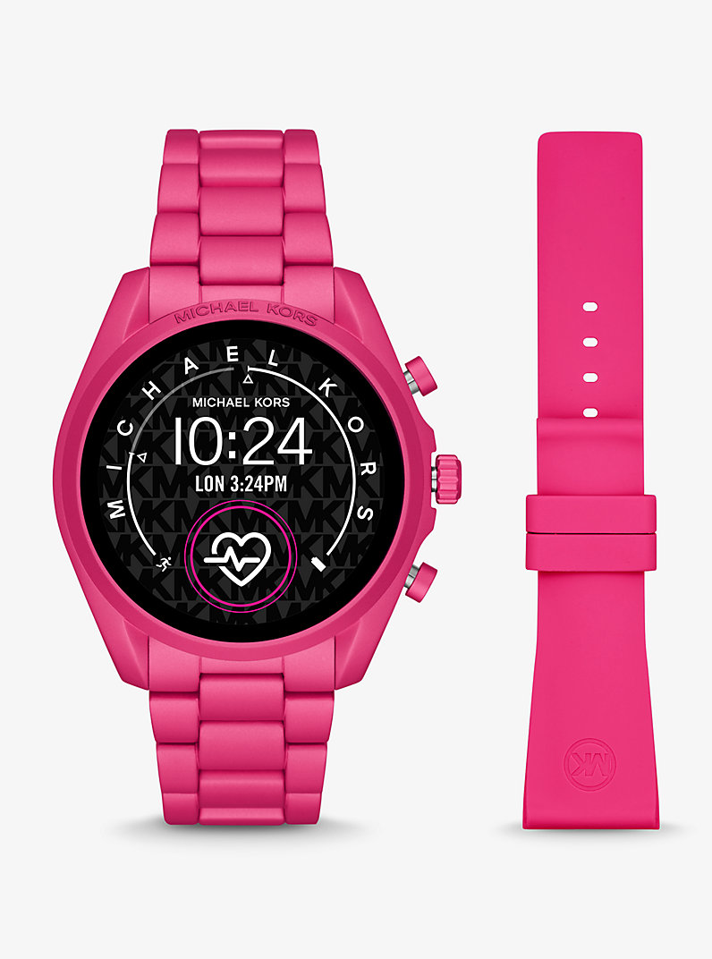 Gen 5 Bradshaw Pink-Tone Aluminum Smartwatch | Michael Kors [US]