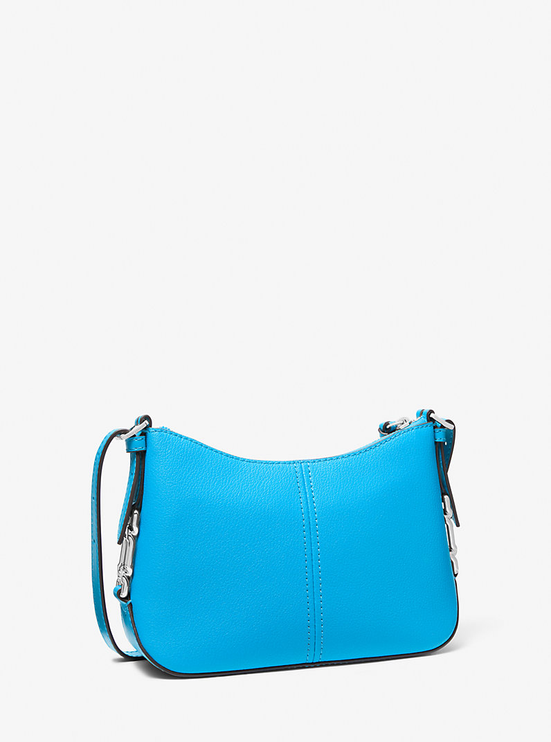 Laney Medium Leather Crossbody Bag in POOL - Sale | Michael Kors [US]
