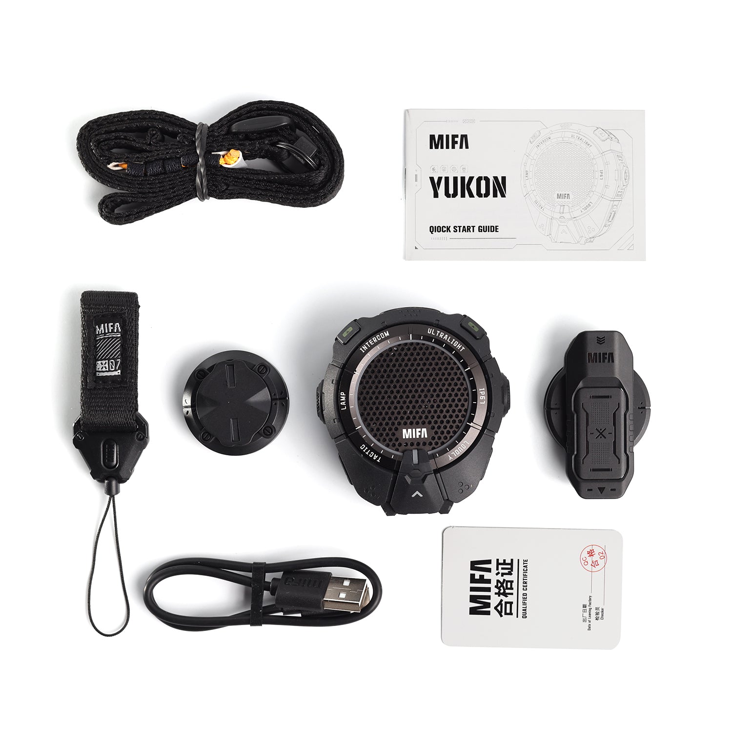 Mifa Yukon Portable Bluetooth Speaker with IPX7 Waterproof & 6