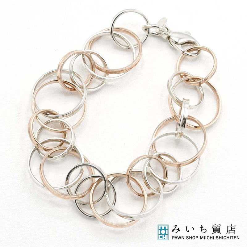 TIFFANY&Co. ティファニー インターロッキング サークル ブレスレット