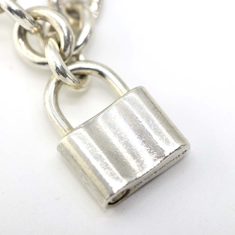 ティファニー ブレスレット シルバー925 ハート ロックチャーム