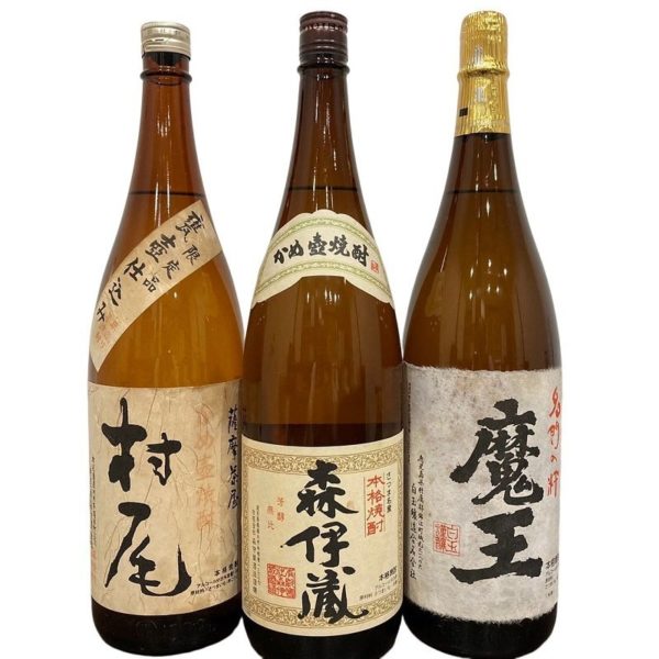 プレミアム焼酎3M飲み比べセット(森伊蔵 村尾 魔王) / リサイクル