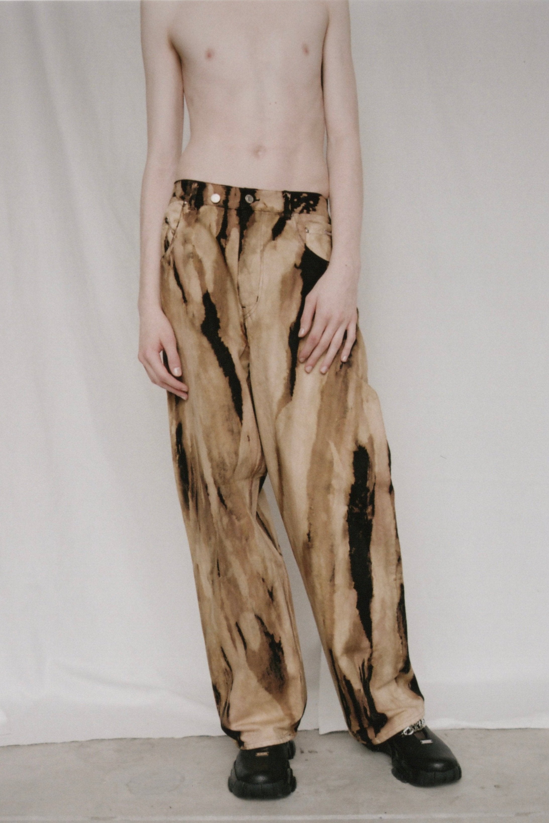 Hand Effected Wrapping Denim｜MIKAGE SHIN