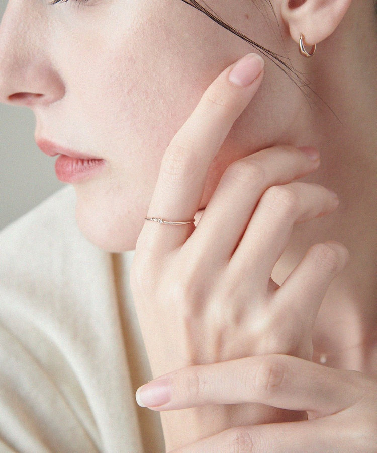 レイヤード] K10MPG ブラウンダイヤモンド リング（721176） ｜ women