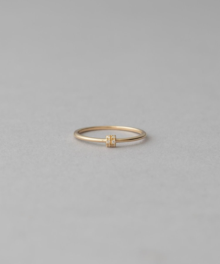 レイヤード] K10YG ダイヤモンド リング（721221） ｜ women