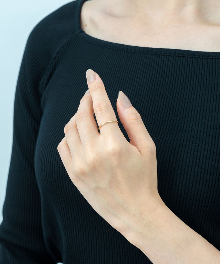 K10YG プレーン リング（031299） ｜ women（ウィメンズ） ｜ Jouete