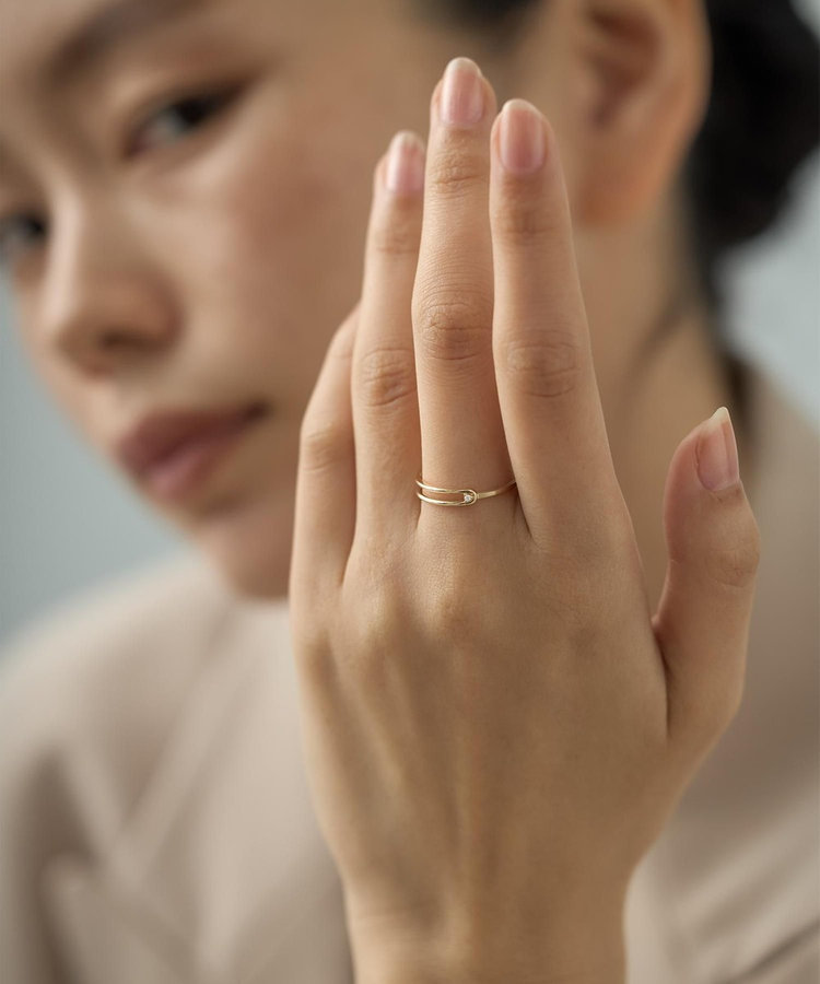レイヤー] K10YG リング ダイヤモンド（032522） ｜ women（ウィメンズ