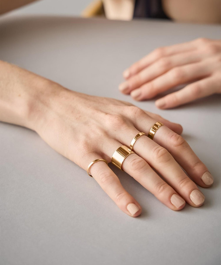 ルーセント] K18YG シン リング（201013） ｜ women（ウィメンズ