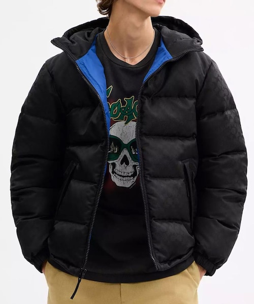 公式】トーナル シグネチャー ダウン ジャケット｜コーチ アウトレット