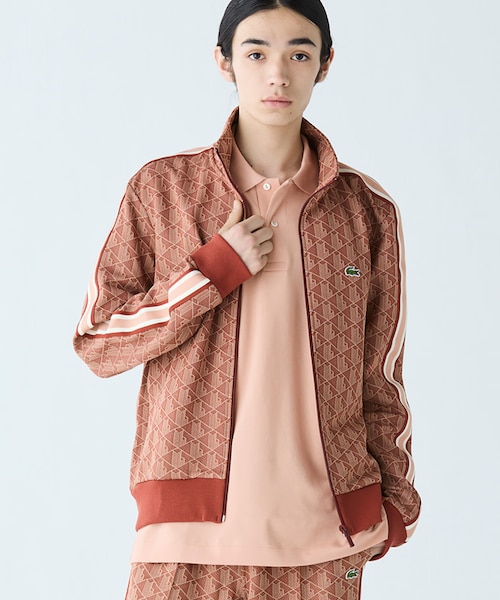 モノグラムジャカードトラックジャケット 【セットアップ対応