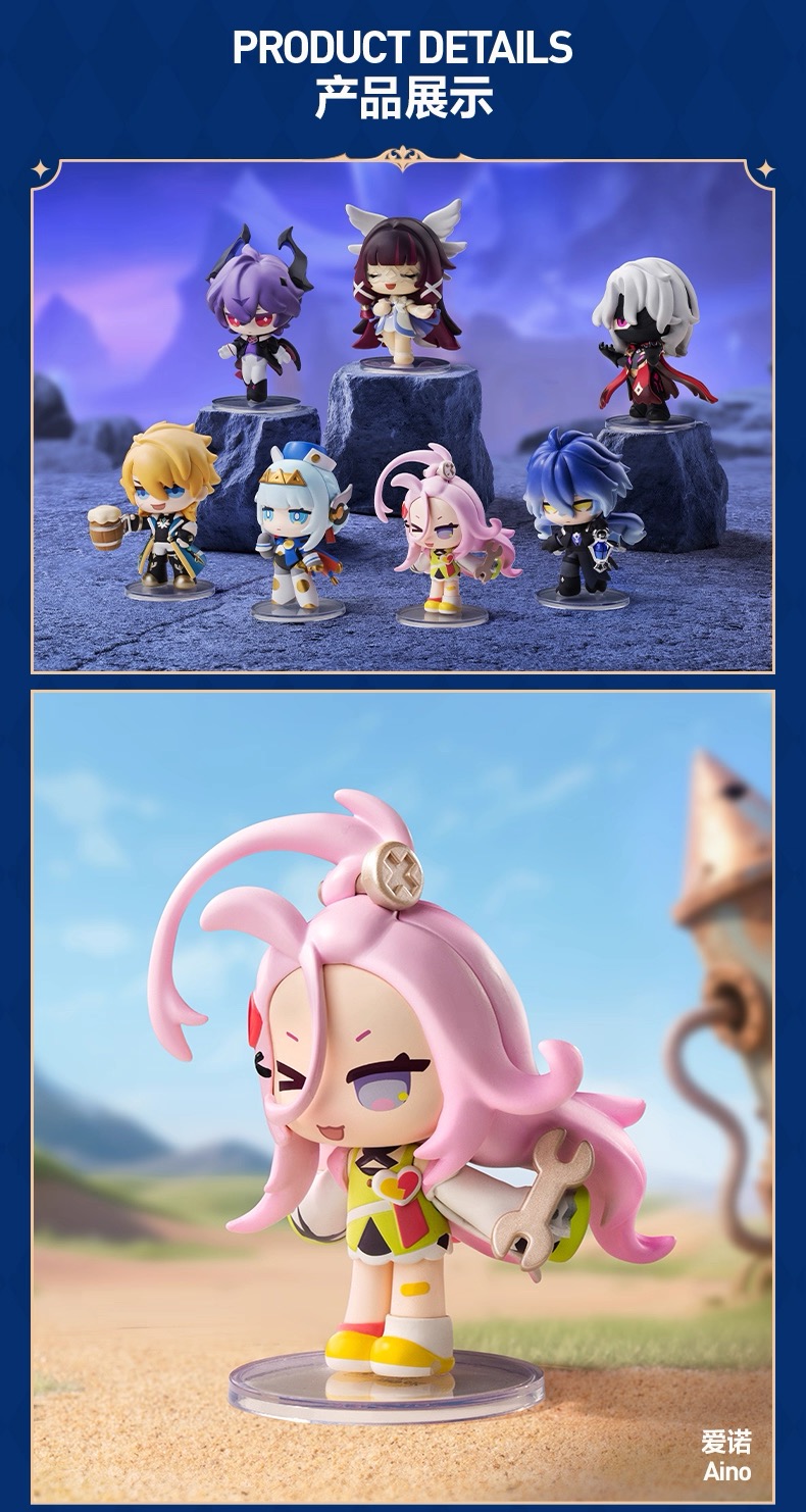 予約】原神 中国限定 POPMARTコラボ 2026嘉年相聚シリーズ SD
