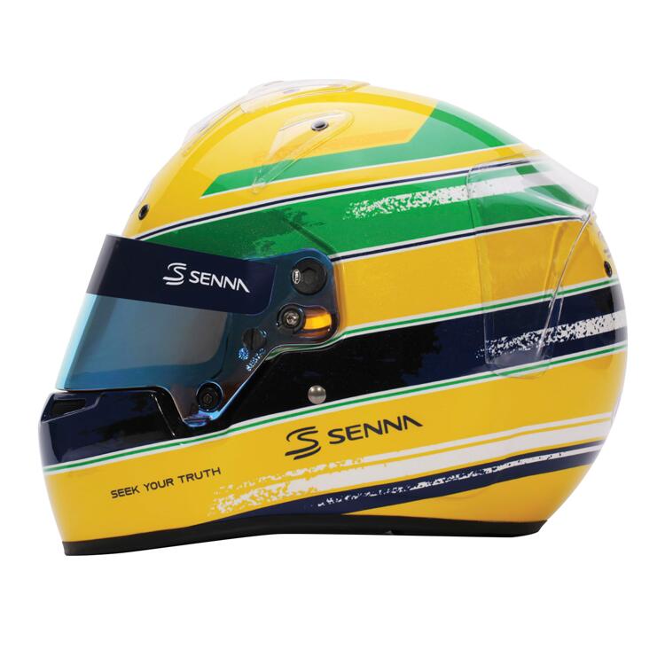 AYRTON SENNA BELL RACING ヘルメット KC7 CMR KARTING HELMET レプリカ
