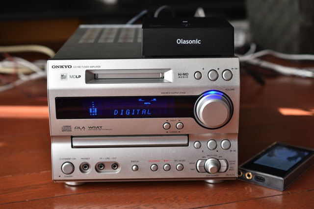 Olasonic NA-BTR1。Bluetooth+LDACで手持ちのオーディオシステムが