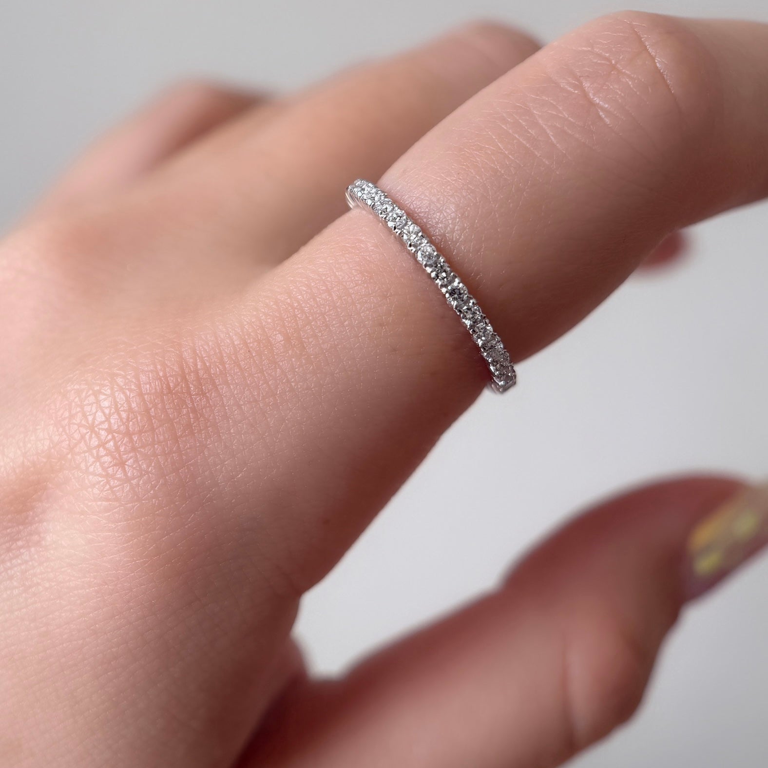 受注生産品】Pt900ダイヤモンドフルエタニティリング