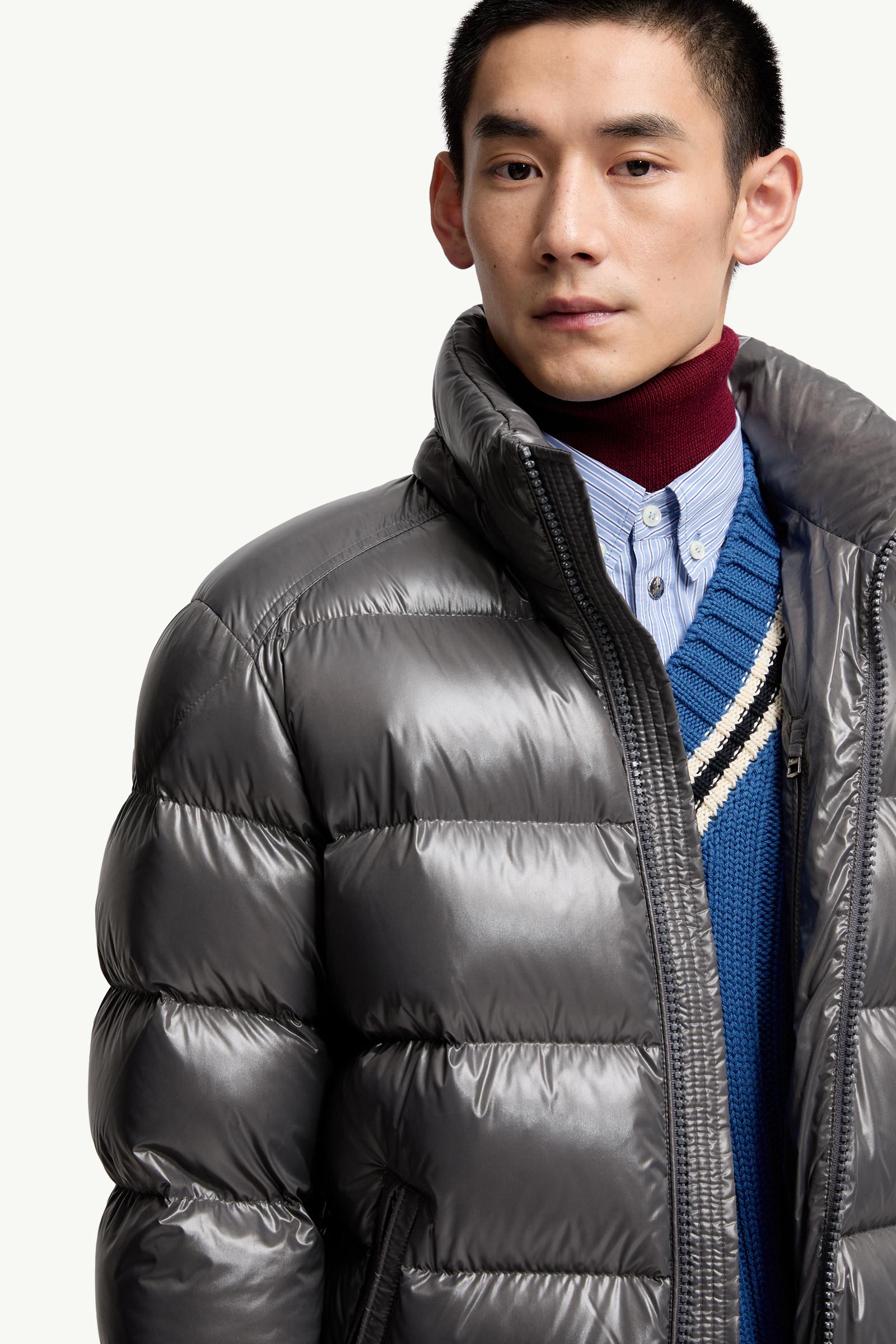 ダークグレー Moncler Mayaショートダウンジャケット : ショートダウン