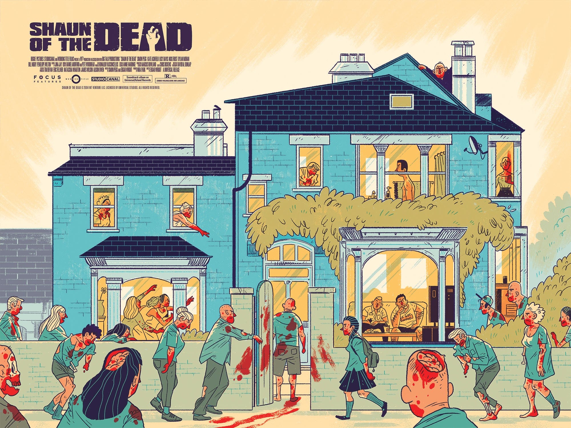 Shaun of The Dead Poster – Mondo