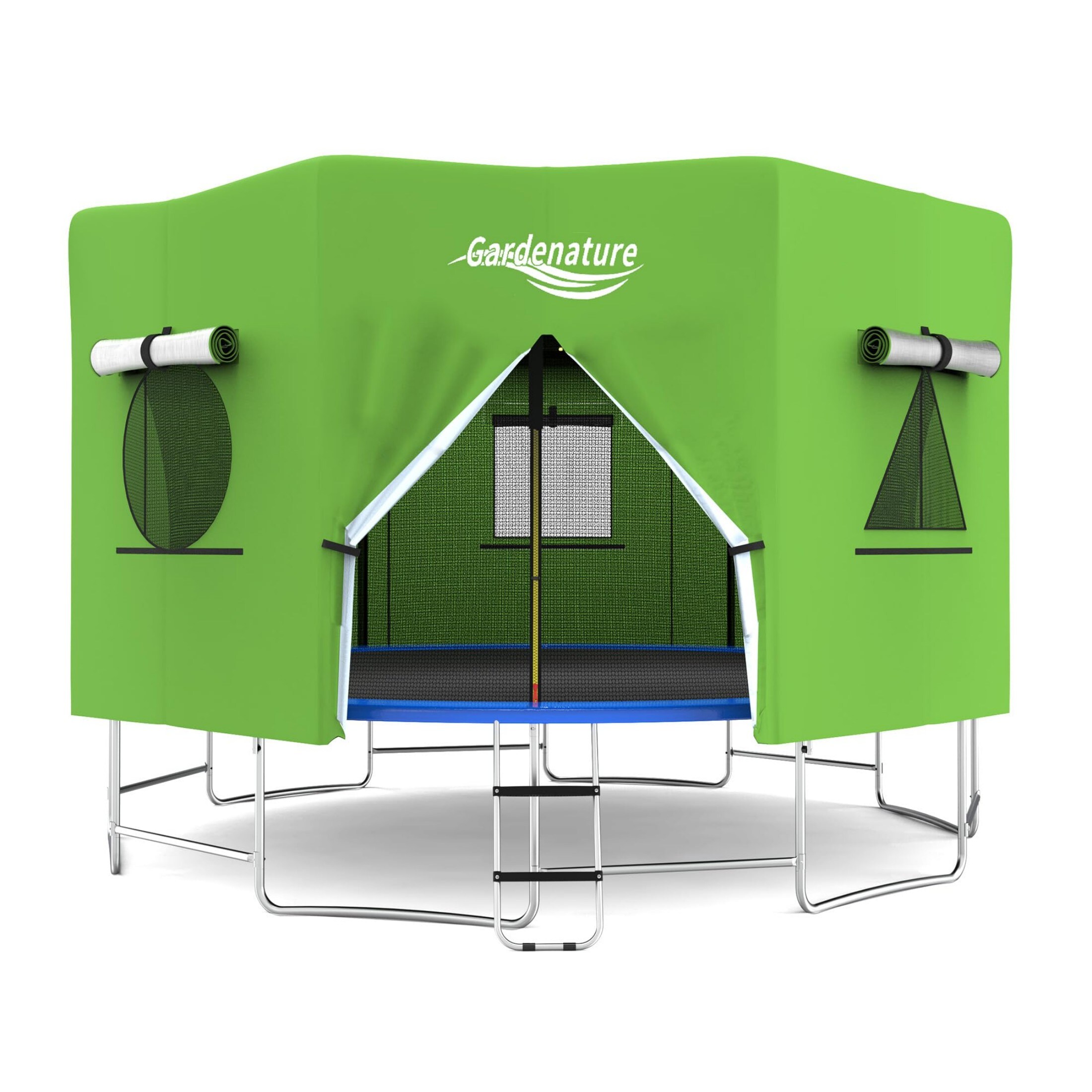 Jumpfly Gardenature 10FT Trampoline Tent Frameless Shade Cover