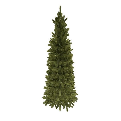National Tree Company 6.5-ft North Valley Spruce Pre-lit Pencil