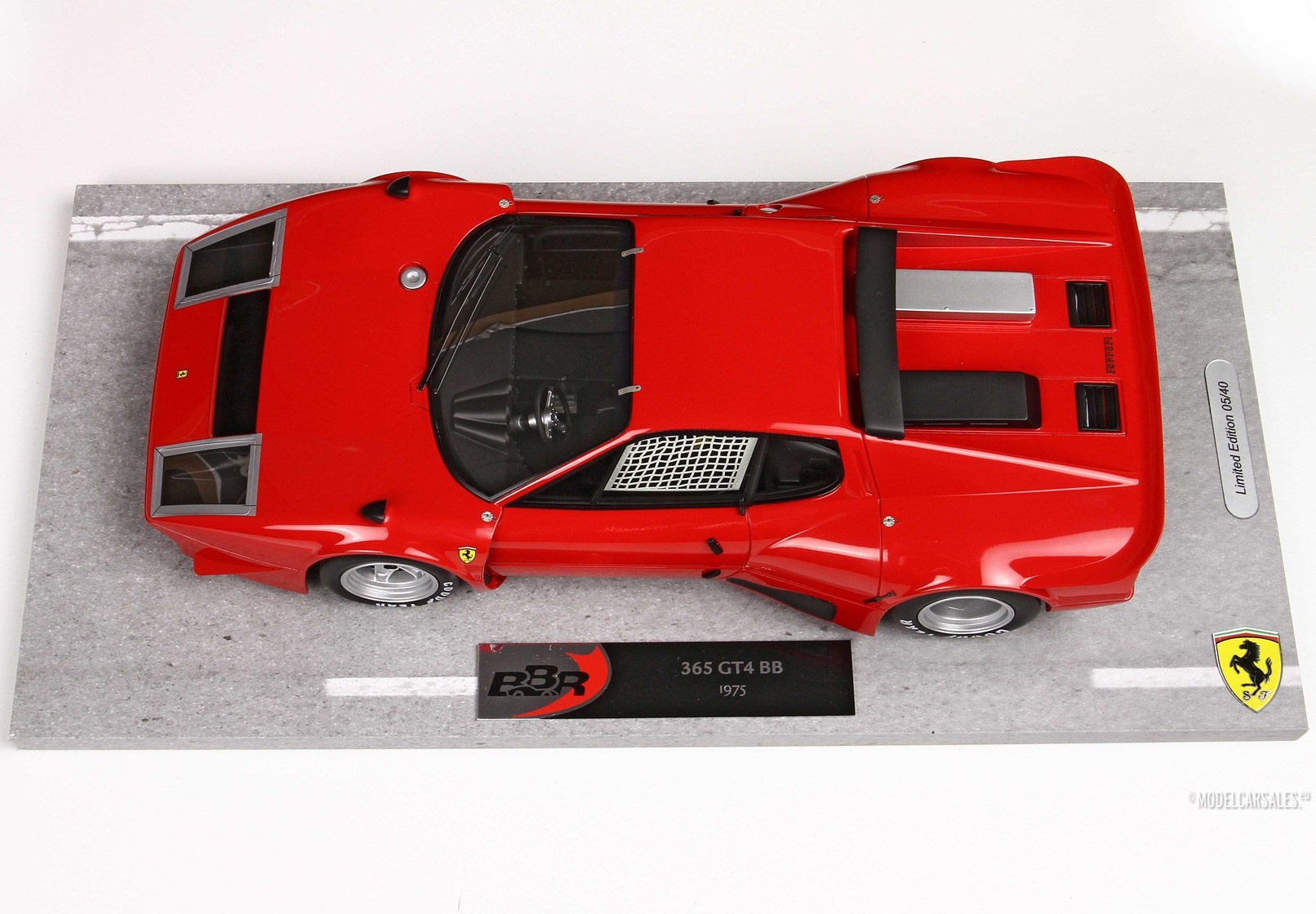 Ferrari 365 GT4 BB 24h Le Mans, Press Version without livery 1:18