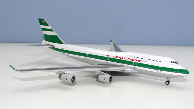 Kiwi Cathay: Cathay Pacific Boeing 747-419 ZK-NBS by KaiTak Wings