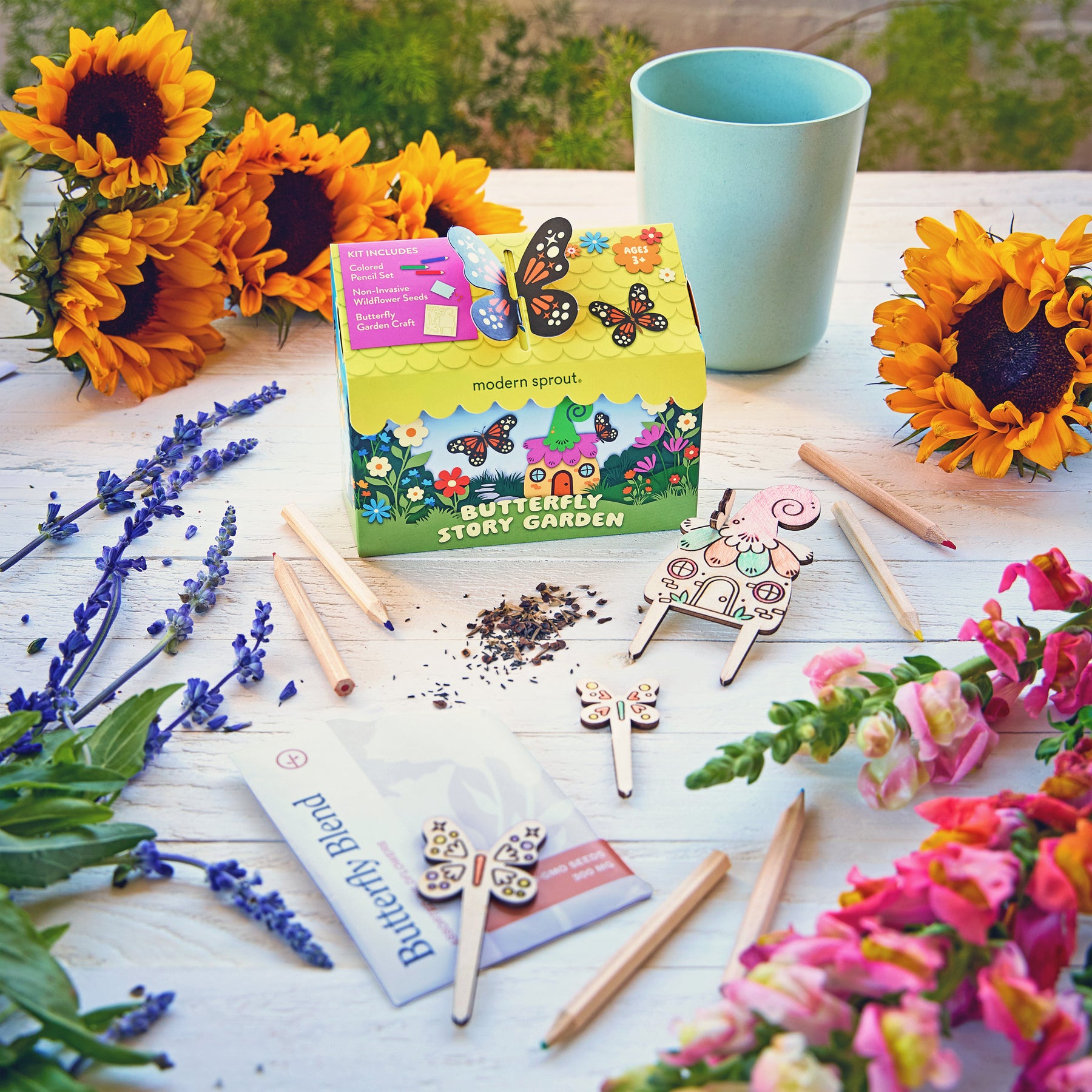 Curious Critters Garden Kits | Non-Invasive Wildflower Seeds