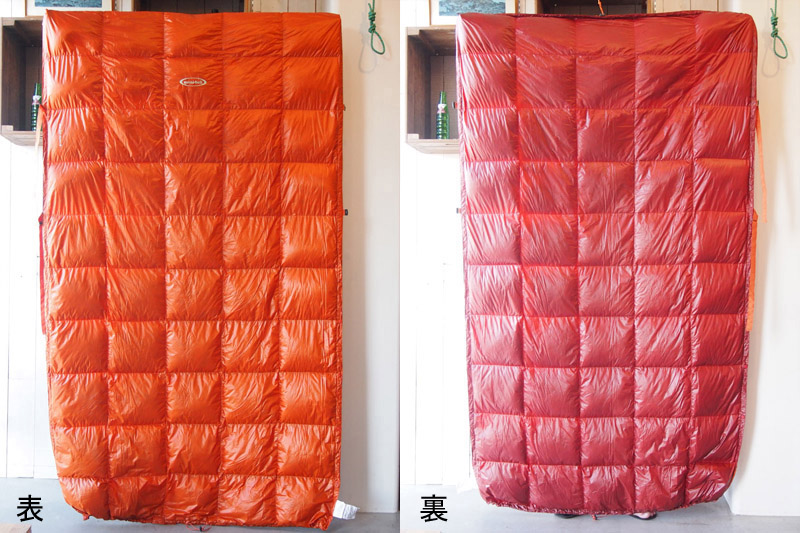 キャンプでもハイクでも使えるmont-bellのダウンブランケット