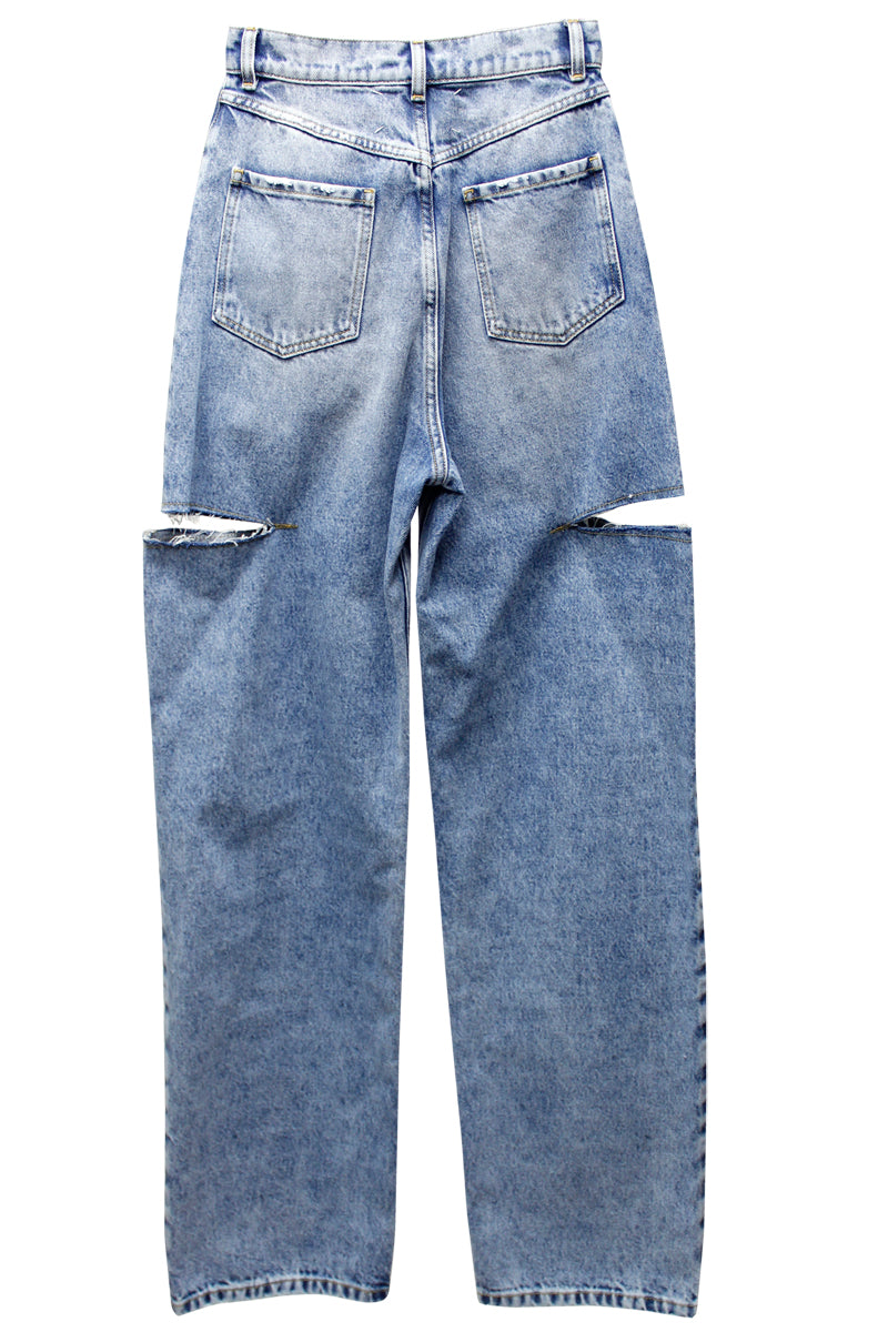 スラッシュディテールデニムパンツ｜MAISON MARGIELA（メゾン