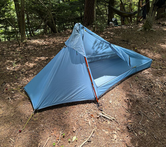 パーゴワークス：ZENN 2 POLE SHELTER（410g）: 自転車とアウトドア