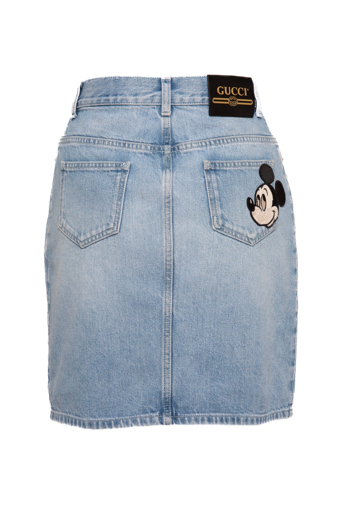 GUCCI X DISNEY Denim Skirt (Sz. 4) | MOSS Consignment