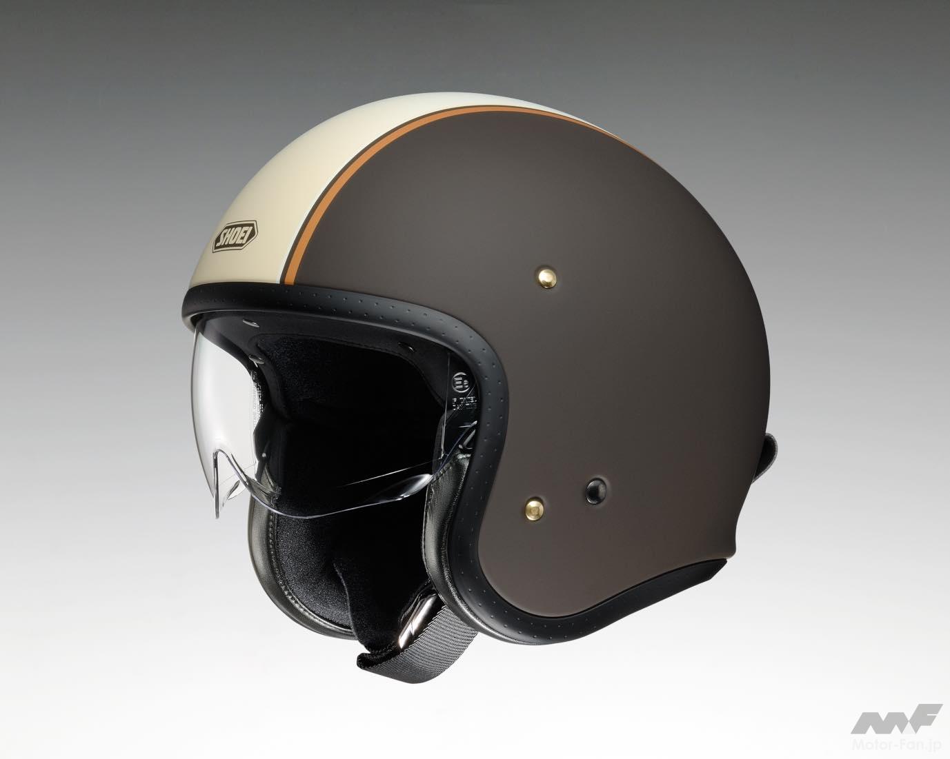 王道のレトロ感！ SHOEIのスモールジェットヘルメット「J・O 」に新柄