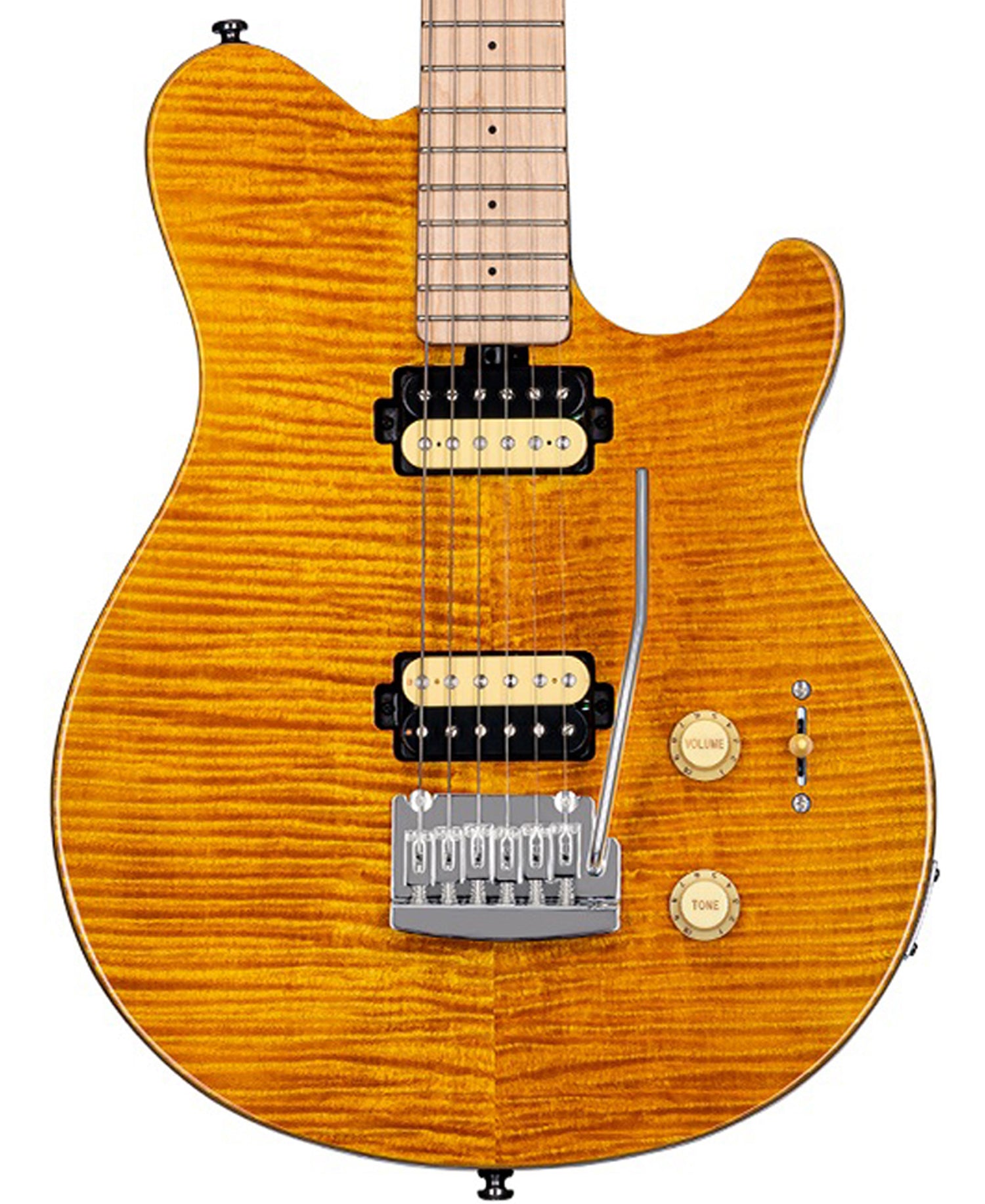 SBMM SUB Axis Flame Trans Gold – Motor City Guitar
