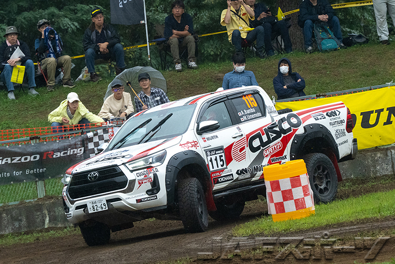 今季最多エントリーのXCR第4戦でも、XC-2番場彬/梅本まどか組