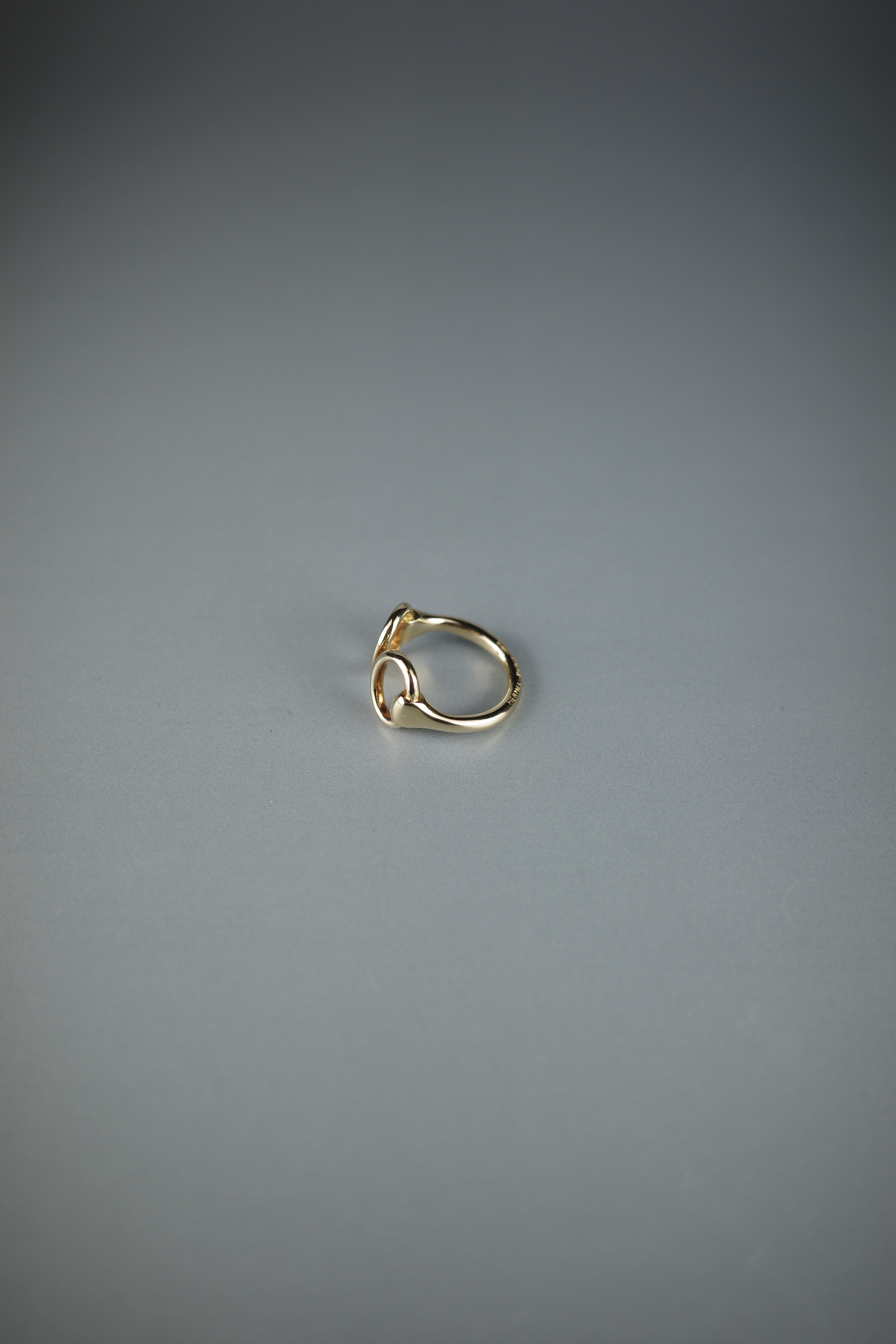 VINTAGE HERMÈS ナウシカ リング YG 13~14号 - mozme