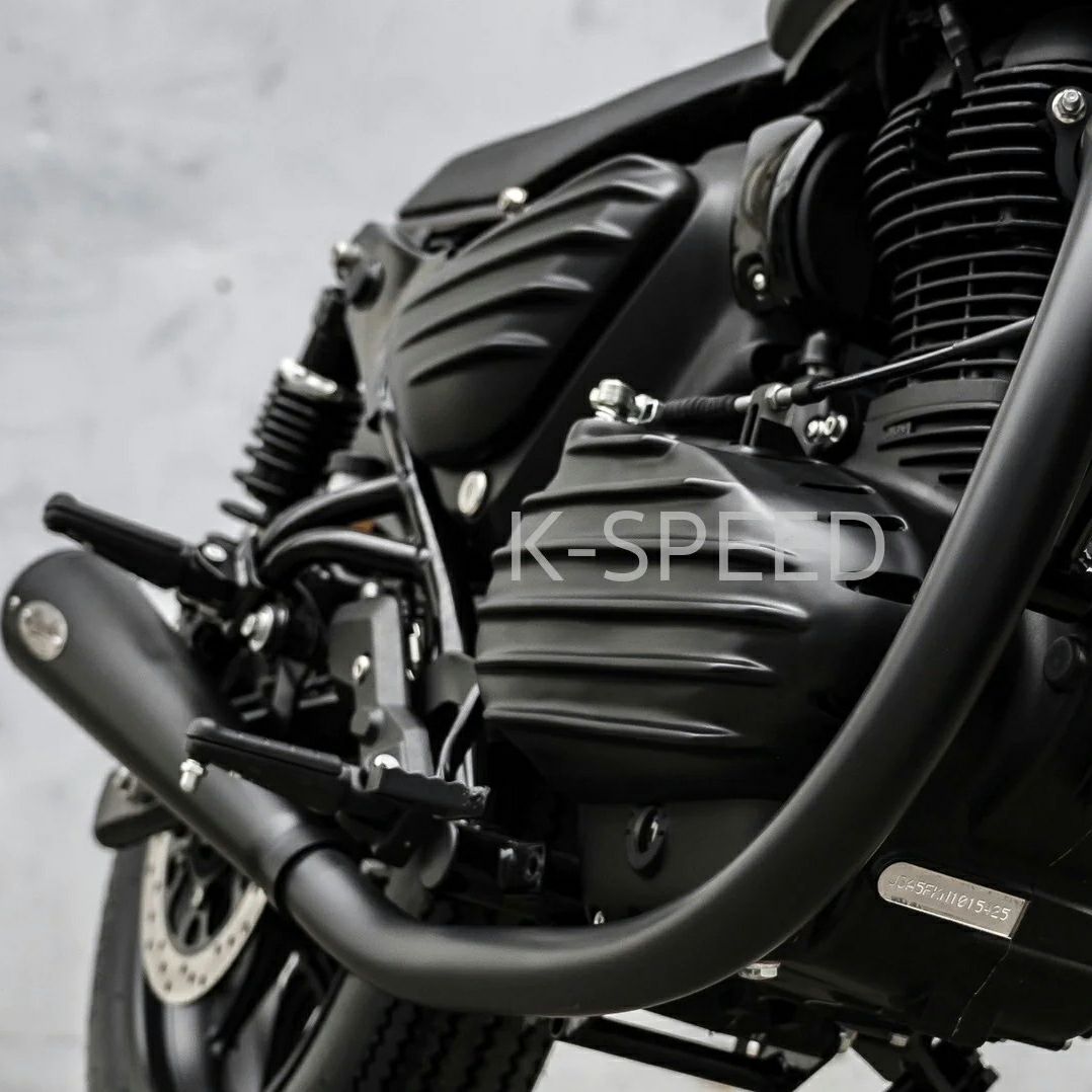 純正】ロイヤルエンフィールド ハンター350 ベンチシート ブラック