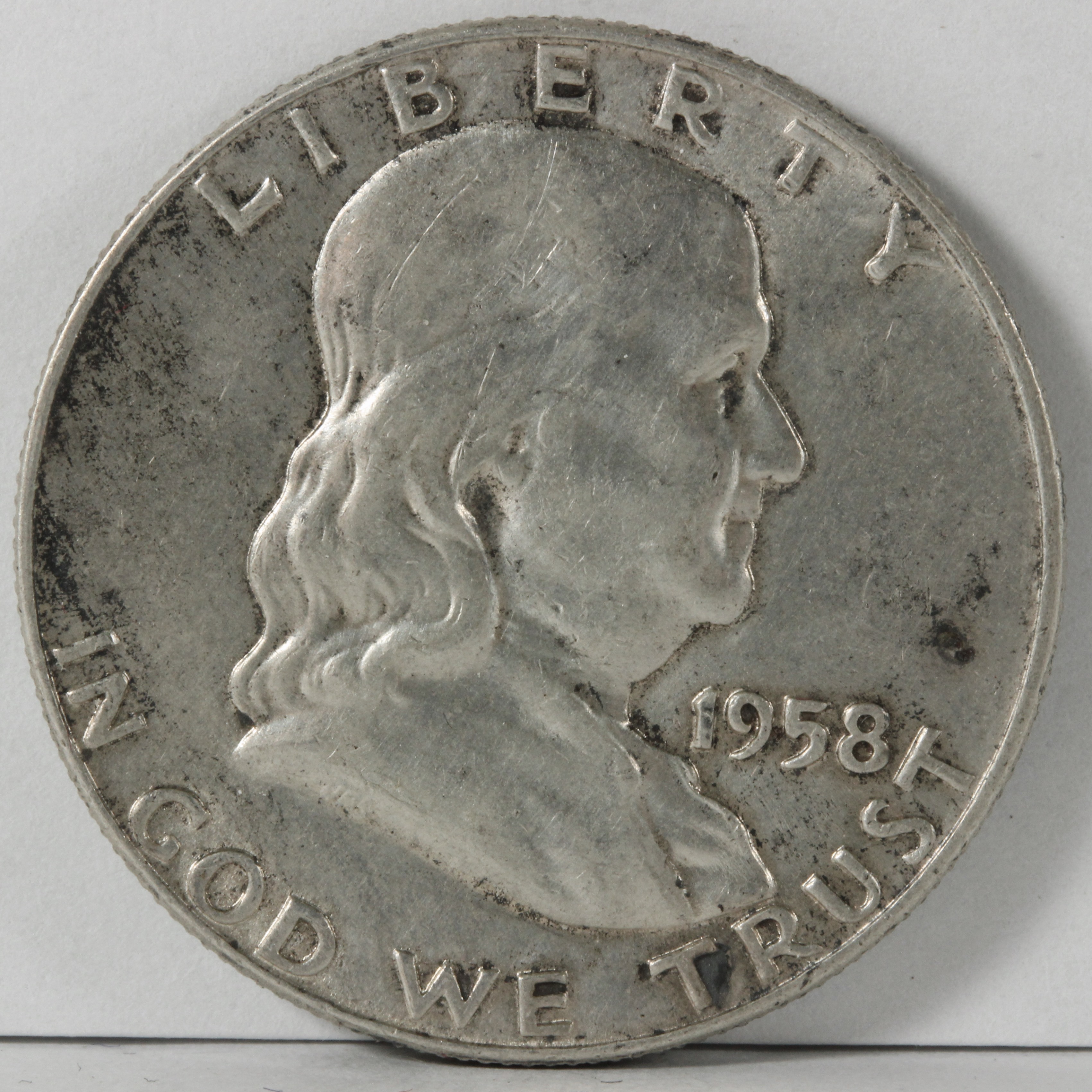 アメリカ 1958年 FRANKLIN HALF DOLLAR 銀貨 XF | ミスターコインズ