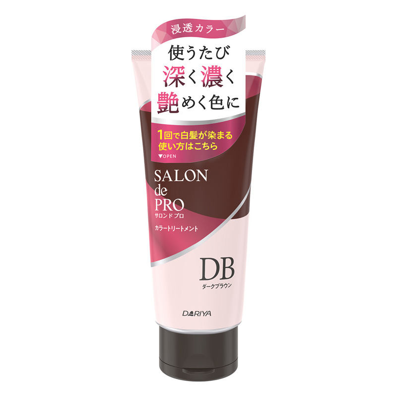 ミキ トリートメント ヘアカラー ナチュラルゴールドブラウン 160g 6本 ヘアカラートリートメント ダークブラウン | 大島椿公式オンラインショップ
