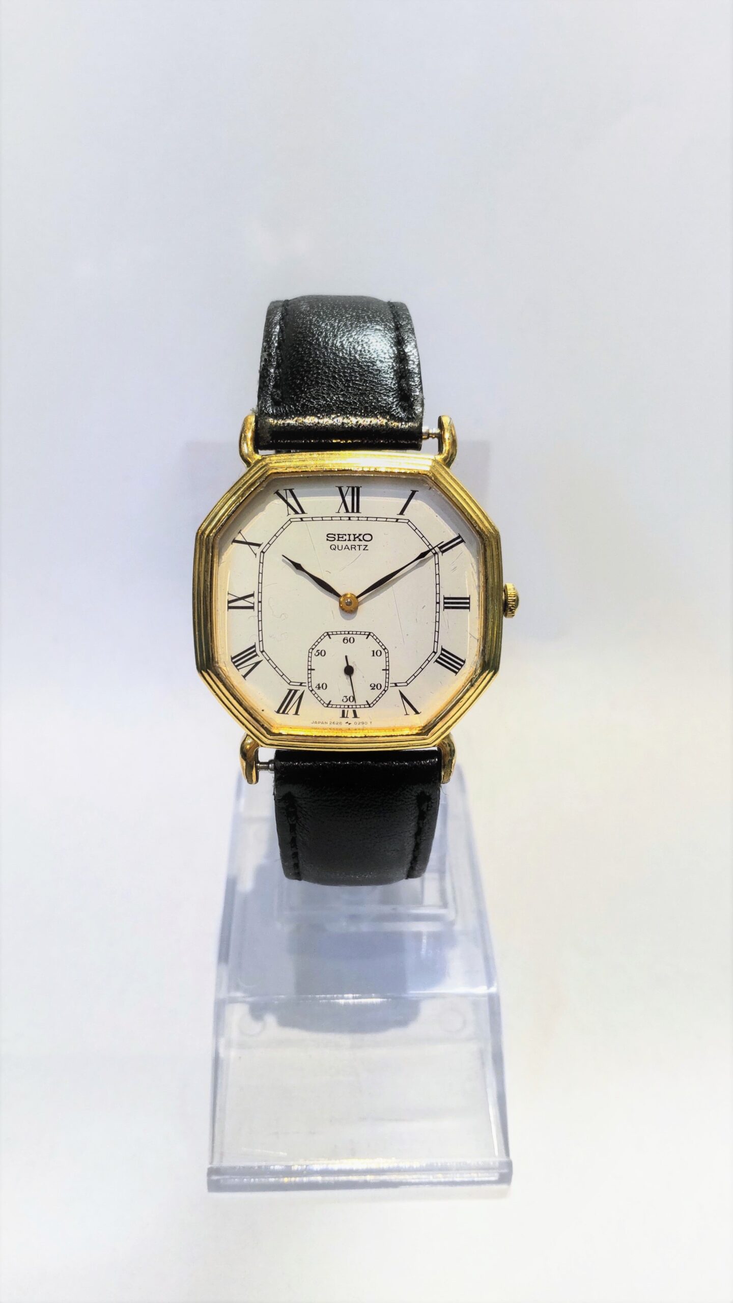 アンティークな SEIKO セイコー 2628-5040の電池交換