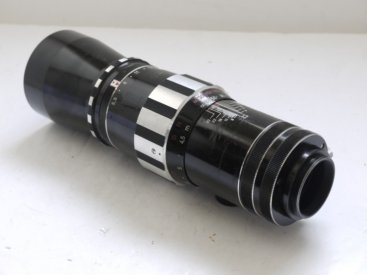 Schneider 360mm f5.5 Tele-Xenar manual focus M42 screw mount lens