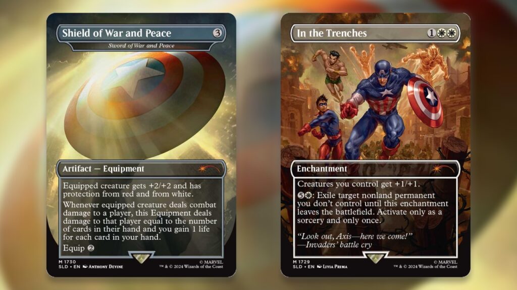 キャプテン・アメリカのSecret LairはMTGの装備愛好家の夢