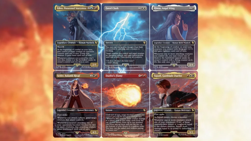 MTGファイナルファンタジー ホリデー公開カードに無限ダメージコンボの