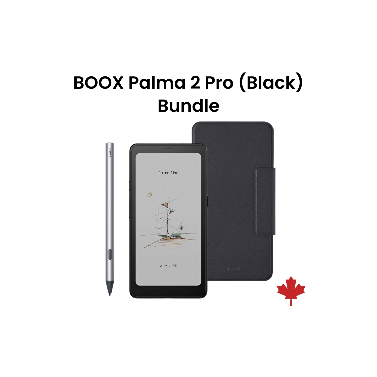 BOOX Palma 2 Pro (Black) E ink ereader + InkSense Plus Stylus+
